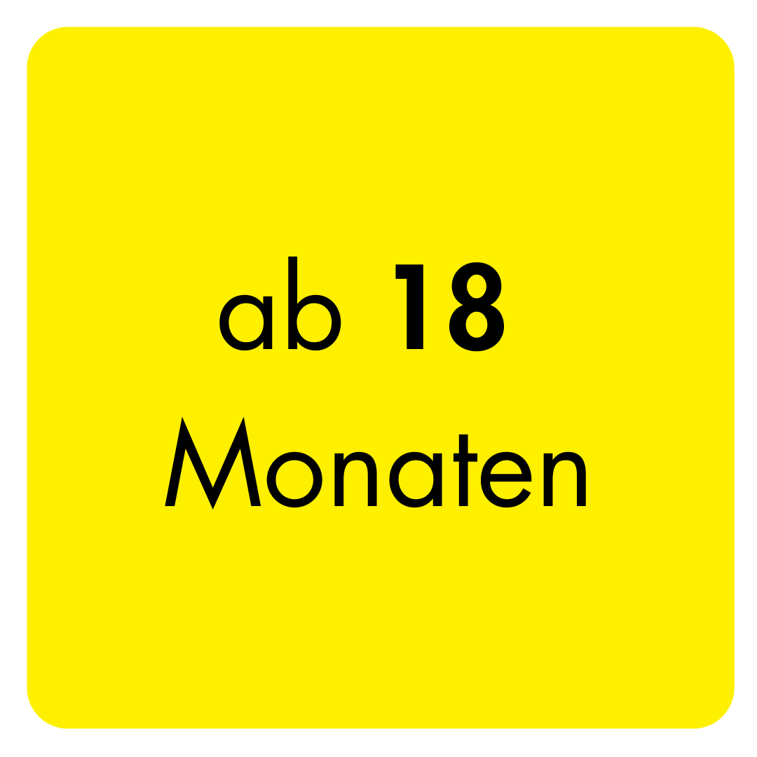 ab 18 Monaten